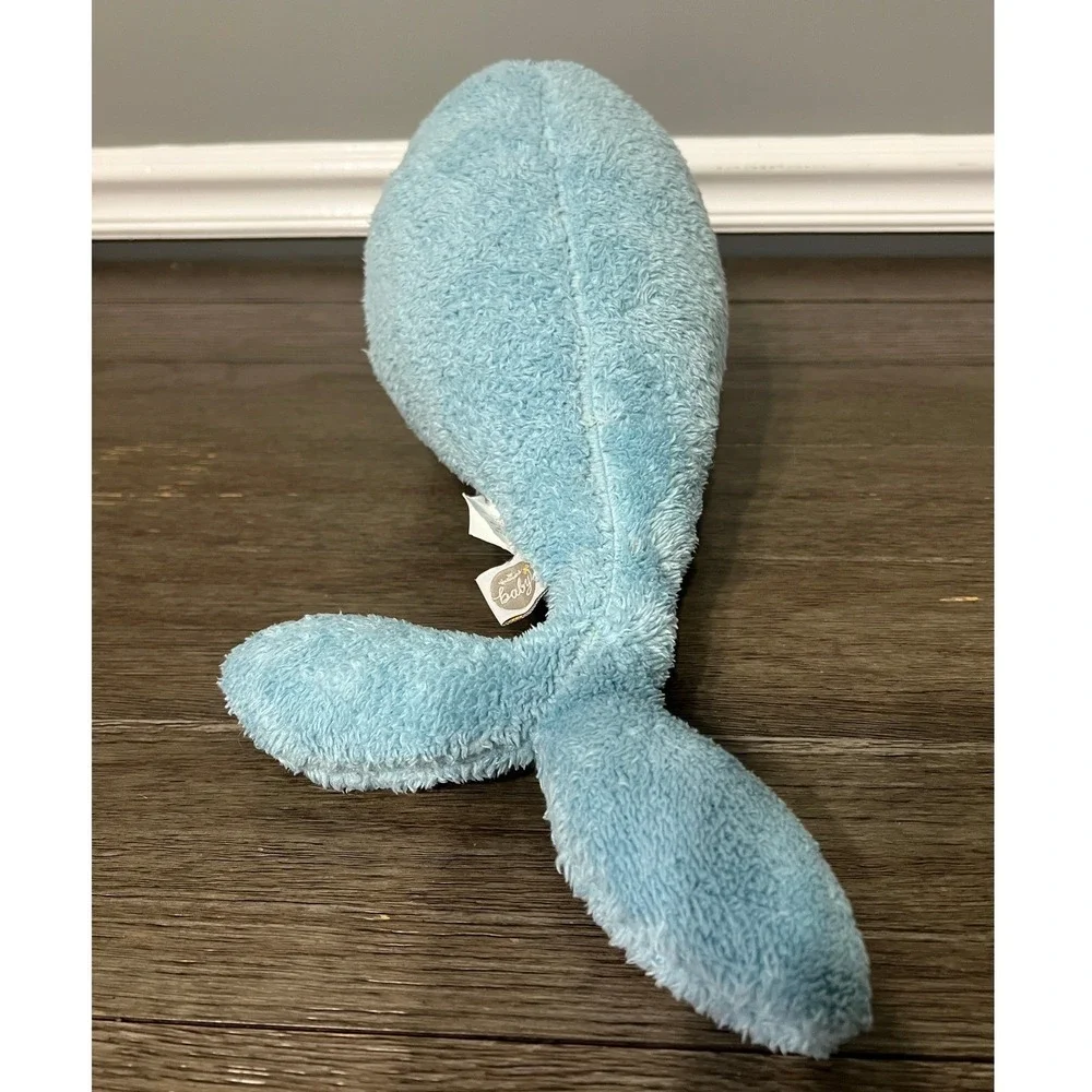 Hallmark Baby Landau Plush Blue Whale Stuffed Animal Baby Soft Toy - Picture 3 of 5